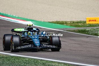 2024-05-17 - Fernando Alonso Diaz AMR GP Limited Aston Martin Arameo Formula One Team - FORMULA 1 MSC CRUISES GRAN PREMIO DELL'EMILIA-ROMAGNA 2024 - FREE PRACTICE 1 - FORMULA 1 - MOTORS