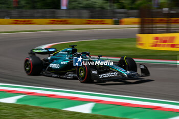 2024-05-17 - Lance Stroll AMR GP Limited Aston Martin Arameo Formula One Team - FORMULA 1 MSC CRUISES GRAN PREMIO DELL'EMILIA-ROMAGNA 2024 - FREE PRACTICE 1 - FORMULA 1 - MOTORS