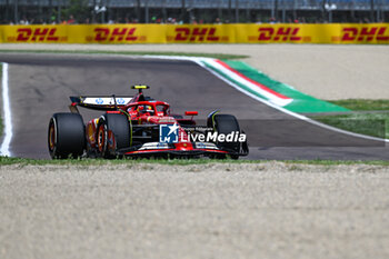 2024-05-17 - Carlos Sainz Ferrari Spa Scuderia Ferrari - FORMULA 1 MSC CRUISES GRAN PREMIO DELL'EMILIA-ROMAGNA 2024 - FREE PRACTICE 1 - FORMULA 1 - MOTORS