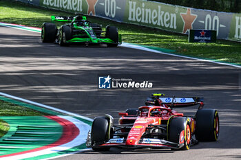 2024-05-17 - Carlos Sainz Ferrari Spa Scuderia Ferrari - FORMULA 1 MSC CRUISES GRAN PREMIO DELL'EMILIA-ROMAGNA 2024 - FREE PRACTICE 1 - FORMULA 1 - MOTORS