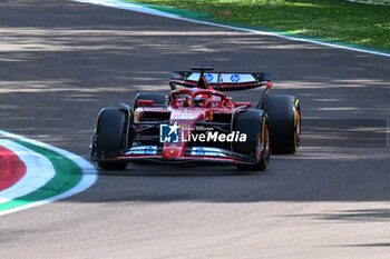 2024-05-17 - Charles Leclerc Ferrari Spa Scuderia Ferrari - FORMULA 1 MSC CRUISES GRAN PREMIO DELL'EMILIA-ROMAGNA 2024 - FREE PRACTICE 1 - FORMULA 1 - MOTORS