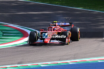 2024-05-17 - Carlos Sainz Ferrari Spa Scuderia Ferrari - FORMULA 1 MSC CRUISES GRAN PREMIO DELL'EMILIA-ROMAGNA 2024 - FREE PRACTICE 1 - FORMULA 1 - MOTORS