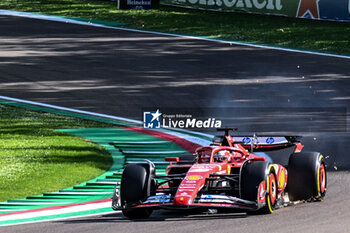 2024-05-17 - Carlos Sainz Ferrari Spa Scuderia Ferrari - FORMULA 1 MSC CRUISES GRAN PREMIO DELL'EMILIA-ROMAGNA 2024 - FREE PRACTICE 1 - FORMULA 1 - MOTORS