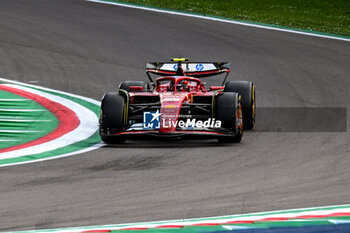 2024-05-17 - Carlos Sainz Ferrari Spa Scuderia Ferrari - FORMULA 1 MSC CRUISES GRAN PREMIO DELL'EMILIA-ROMAGNA 2024 - FREE PRACTICE 1 - FORMULA 1 - MOTORS