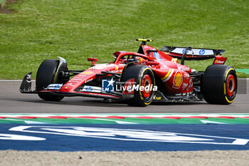 2024-05-17 - Carlos Sainz Ferrari Spa Scuderia Ferrari - FORMULA 1 MSC CRUISES GRAN PREMIO DELL'EMILIA-ROMAGNA 2024 - FREE PRACTICE 1 - FORMULA 1 - MOTORS