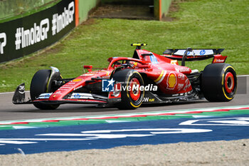 2024-05-17 - Carlos Sainz Ferrari Spa Scuderia Ferrari - FORMULA 1 MSC CRUISES GRAN PREMIO DELL'EMILIA-ROMAGNA 2024 - FREE PRACTICE 1 - FORMULA 1 - MOTORS