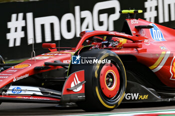 2024-05-17 - Carlos Sainz Ferrari Spa Scuderia Ferrari - FORMULA 1 MSC CRUISES GRAN PREMIO DELL'EMILIA-ROMAGNA 2024 - FREE PRACTICE 1 - FORMULA 1 - MOTORS