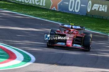 2024-05-17 - Carlos Sainz Ferrari Spa Scuderia Ferrari - FORMULA 1 MSC CRUISES GRAN PREMIO DELL'EMILIA-ROMAGNA 2024 - FREE PRACTICE 1 - FORMULA 1 - MOTORS