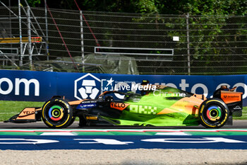 2024-05-17 - Lando Norris McLaren Racing Ltd McLaren Formula 1 Team - FORMULA 1 MSC CRUISES GRAN PREMIO DELL'EMILIA-ROMAGNA 2024 - FREE PRACTICE 1 - FORMULA 1 - MOTORS