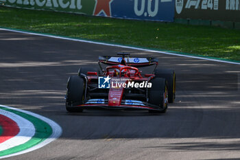 2024-05-17 - Charles Leclerc Ferrari Spa Scuderia Ferrari - FORMULA 1 MSC CRUISES GRAN PREMIO DELL'EMILIA-ROMAGNA 2024 - FREE PRACTICE 1 - FORMULA 1 - MOTORS