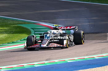 2024-05-17 - Nicolas Nico Hulkenberg Haas Formula LLC MoneyGram Haas F1 Team - FORMULA 1 MSC CRUISES GRAN PREMIO DELL'EMILIA-ROMAGNA 2024 - FREE PRACTICE 1 - FORMULA 1 - MOTORS