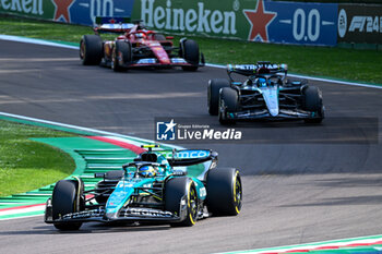 2024-05-17 - Fernando Alonso Diaz AMR GP Limited Aston Martin Aramco Formula One Team - FORMULA 1 MSC CRUISES GRAN PREMIO DELL'EMILIA-ROMAGNA 2024 - FREE PRACTICE 1 - FORMULA 1 - MOTORS