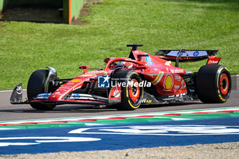 2024-05-17 - Charles Leclerc Ferrari Spa Scuderia Ferrari - FORMULA 1 MSC CRUISES GRAN PREMIO DELL'EMILIA-ROMAGNA 2024 - FREE PRACTICE 1 - FORMULA 1 - MOTORS