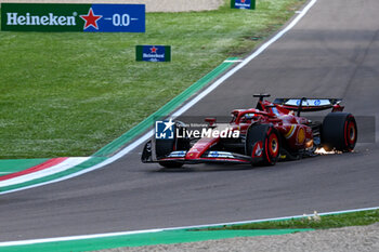 2024-05-17 - Charles Leclerc Ferrari Spa Scuderia Ferrari - FORMULA 1 MSC CRUISES GRAN PREMIO DELL'EMILIA-ROMAGNA 2024 - FREE PRACTICE 1 - FORMULA 1 - MOTORS