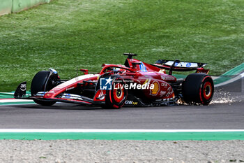 2024-05-17 - Charles Leclerc Ferrari Spa Scuderia Ferrari - FORMULA 1 MSC CRUISES GRAN PREMIO DELL'EMILIA-ROMAGNA 2024 - FREE PRACTICE 1 - FORMULA 1 - MOTORS