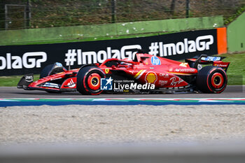 2024-05-17 - Charles Leclerc Ferrari Spa Scuderia Ferrari - FORMULA 1 MSC CRUISES GRAN PREMIO DELL'EMILIA-ROMAGNA 2024 - FREE PRACTICE 1 - FORMULA 1 - MOTORS