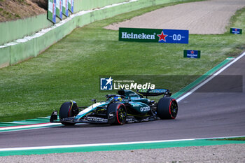 2024-05-17 - Fernando Alonso Diaz AMR GP Limited Aston Martin Aramco Formula One Team - FORMULA 1 MSC CRUISES GRAN PREMIO DELL'EMILIA-ROMAGNA 2024 - FREE PRACTICE 1 - FORMULA 1 - MOTORS