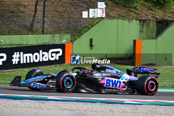 2024-05-17 - Esteban Ocon Alpine Racing Limited BWT Alpine Fl Team - FORMULA 1 MSC CRUISES GRAN PREMIO DELL'EMILIA-ROMAGNA 2024 - FREE PRACTICE 1 - FORMULA 1 - MOTORS