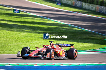 2024-05-17 - Charles Leclerc Ferrari Spa Scuderia Ferrari - FORMULA 1 MSC CRUISES GRAN PREMIO DELL'EMILIA-ROMAGNA 2024 - FREE PRACTICE 1 - FORMULA 1 - MOTORS