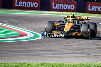 2024-05-17 - Lando Norris McLaren Racing Ltd McLaren Formula 1 Team - FORMULA 1 MSC CRUISES GRAN PREMIO DELL'EMILIA-ROMAGNA 2024 - FREE PRACTICE 1 - FORMULA 1 - MOTORS