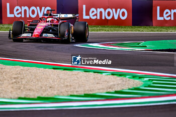 2024-05-17 - Charles Leclerc Ferrari Spa Scuderia Ferrari - FORMULA 1 MSC CRUISES GRAN PREMIO DELL'EMILIA-ROMAGNA 2024 - FREE PRACTICE 1 - FORMULA 1 - MOTORS