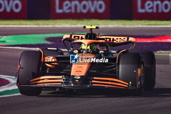 2024-05-17 - Lando Norris McLaren Racing Ltd McLaren Formula 1 Team - FORMULA 1 MSC CRUISES GRAN PREMIO DELL'EMILIA-ROMAGNA 2024 - FREE PRACTICE 1 - FORMULA 1 - MOTORS