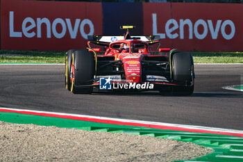 2024-05-17 - Carlos Sainz Ferrari Spa Scuderia Ferrari - FORMULA 1 MSC CRUISES GRAN PREMIO DELL'EMILIA-ROMAGNA 2024 - FREE PRACTICE 1 - FORMULA 1 - MOTORS