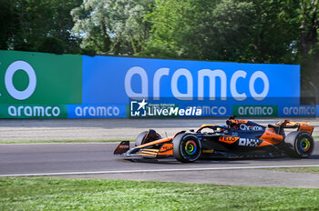 2024-05-17 - Oscar Piastri McLaren Racing Ltd Formula 1 Team - FORMULA 1 MSC CRUISES GRAN PREMIO DELL'EMILIA-ROMAGNA 2024 - FREE PRACTICE 1 - FORMULA 1 - MOTORS