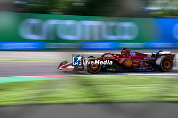 2024-05-17 - Charles Leclerc Ferrari Spa Scuderia Ferrari - FORMULA 1 MSC CRUISES GRAN PREMIO DELL'EMILIA-ROMAGNA 2024 - FREE PRACTICE 1 - FORMULA 1 - MOTORS