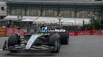 2024-05-24 - N°44 Lewis Hamilton GBR Mercedes AMG PETRONAS Formula One Team - FORMULA 1 GRAND PRIX DE MONACO - FREE PRACTICE 1 AND 2 - FORMULA 1 - MOTORS