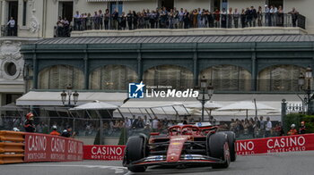 2024-05-24 - N°16 Charles Leclerc MC Scuderia Ferrari - FORMULA 1 GRAND PRIX DE MONACO - FREE PRACTICE 1 AND 2 - FORMULA 1 - MOTORS