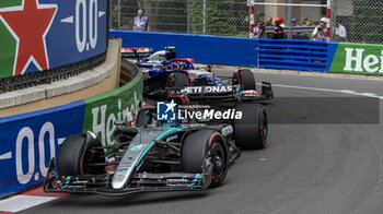 2024-05-24 - N°63 George Russel GBR Mercedes AMG PETRONAS Formula One Team - FORMULA 1 GRAND PRIX DE MONACO - FREE PRACTICE 1 AND 2 - FORMULA 1 - MOTORS