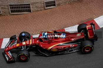 2024-05-24 - N°16 Charles Leclerc MC Scuderia Ferrari - FORMULA 1 GRAND PRIX DE MONACO - FREE PRACTICE 1 AND 2 - FORMULA 1 - MOTORS