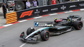 2024-05-24 - N°44 Lewis Hamilton GBR Mercedes AMG PETRONAS Formula One Team - FORMULA 1 GRAND PRIX DE MONACO - FREE PRACTICE 1 AND 2 - FORMULA 1 - MOTORS