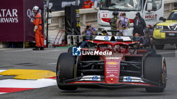 2024-05-24 - N°16 Charles Leclerc MC Scuderia Ferrari - FORMULA 1 GRAND PRIX DE MONACO - FREE PRACTICE 1 AND 2 - FORMULA 1 - MOTORS