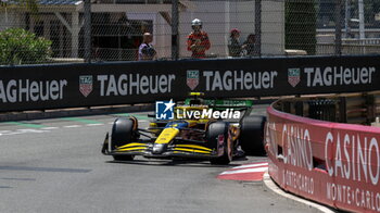 2024-05-25 - N°4 Lando Norris GBR McLaren Formula 1 Team - FORMULA 1 GRAND PRIX DE MONACO - FREE PRACTICE AND QUALIFY - FORMULA 1 - MOTORS