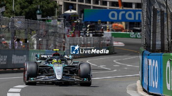 2024-05-25 - N°44 Lewis Hamilton GBR Mercedes AMG PETRONAS Formula One Team - FORMULA 1 GRAND PRIX DE MONACO - FREE PRACTICE AND QUALIFY - FORMULA 1 - MOTORS