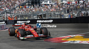 2024-05-25 - N°16 Charles Leclerc MC Scuderia Ferrari - FORMULA 1 GRAND PRIX DE MONACO - FREE PRACTICE AND QUALIFY - FORMULA 1 - MOTORS