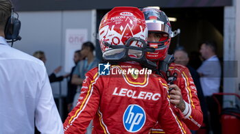 2024-05-25 - N°16 Charles Leclerc MC Scuderia Ferrari N°55 Carlos Sainz MEX Scuderia Ferrari - FORMULA 1 GRAND PRIX DE MONACO - FREE PRACTICE AND QUALIFY - FORMULA 1 - MOTORS