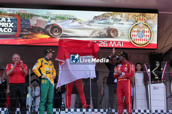 2024-05-26 - Podium

Race and celebrations of Formula 1 Grand Prix de Monaco 2024 at Monte Carlo (MC), may 23-26 2024 - FORMULA 1 GRAND PRIX DE MONACO - RACE - FORMULA 1 - MOTORS