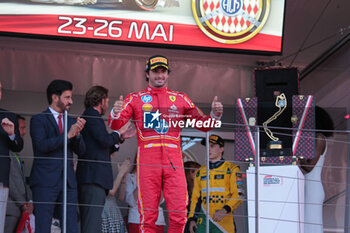 2024-05-26 - Carlos Sainz Jr. (ESP) - Scuderia Ferrari - Ferrari SF-24 - Ferrari
Race and celebrations of Formula 1 Grand Prix de Monaco 2024 at Monte Carlo (MC), may 23-26 2024 - FORMULA 1 GRAND PRIX DE MONACO - RACE - FORMULA 1 - MOTORS