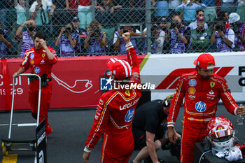 2024-05-26 - Charles Leclerc (MON) - Scuderia Ferrari - Ferrari SF-24 - Ferrari celebrating victory at home 

Race and celebrations of Formula 1 Grand Prix de Monaco 2024 at Monte Carlo (MC), may 23-26 2024 - FORMULA 1 GRAND PRIX DE MONACO - RACE - FORMULA 1 - MOTORS