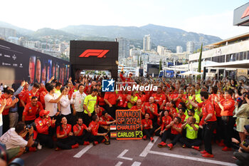 2024-05-26 - Scuderia Ferrari celebrating victory of Charles Leclerc (MON) - Scuderia Ferrari - Ferrari SF-24 - Ferrari

during Formula 1 Grand Prix de Monaco 2024 at Monte Carlo (MC), may 23-26 2024 - FORMULA 1 GRAND PRIX DE MONACO - RACE - FORMULA 1 - MOTORS