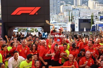 2024-05-26 - Scuderia Ferrari celebrating victory of Charles Leclerc (MON) - Scuderia Ferrari - Ferrari SF-24 - Ferrari

during Formula 1 Grand Prix de Monaco 2024 at Monte Carlo (MC), may 23-26 2024 - FORMULA 1 GRAND PRIX DE MONACO - RACE - FORMULA 1 - MOTORS