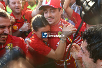 2024-05-26 - te Scuderia Ferrari celebrating victory of Charles Leclerc (MON) - Scuderia Ferrari - Ferrari SF-24 - Ferrari

during Formula 1 Grand Prix de Monaco 2024 at Monte Carlo (MC), may 23-26 2024 - FORMULA 1 GRAND PRIX DE MONACO - RACE - FORMULA 1 - MOTORS