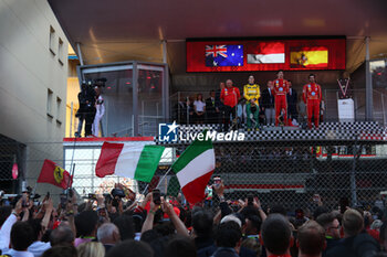 2024-05-26 - te Scuderia Ferrari celebrating victory of Charles Leclerc (MON) - Scuderia Ferrari - Ferrari SF-24 - Ferrari

during Formula 1 Grand Prix de Monaco 2024 at Monte Carlo (MC), may 23-26 2024 - FORMULA 1 GRAND PRIX DE MONACO - RACE - FORMULA 1 - MOTORS