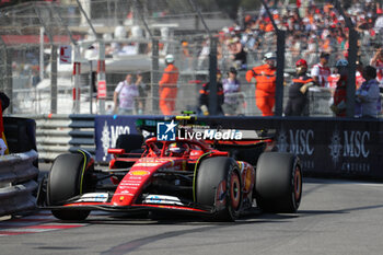 2024-05-26 - Carlos Sainz Jr. (ESP) - Scuderia Ferrari - Ferrari SF-24 - Ferrari

during Formula 1 Grand Prix de Monaco 2024 at Monte Carlo (MC), may 23-26 2024 - FORMULA 1 GRAND PRIX DE MONACO - RACE - FORMULA 1 - MOTORS