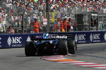 2024-05-26 - Alexander Albon (THA) - Williams Racing - Williams FW46 - Mercedes

during Formula 1 Grand Prix de Monaco 2024 at Monte Carlo (MC), may 23-26 2024 - FORMULA 1 GRAND PRIX DE MONACO - RACE - FORMULA 1 - MOTORS