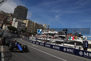 2024-05-26 - Alexander Albon (THA) - Williams Racing - Williams FW46 - Mercedes
during Formula 1 Grand Prix de Monaco 2024 at Monte Carlo (MC), may 23-26 2024 - FORMULA 1 GRAND PRIX DE MONACO - RACE - FORMULA 1 - MOTORS