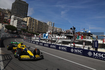 2024-05-26 - Lando Norris (GBR) - McLaren Formula 1 Team - McLaren MCL38 - Mercedes

during Formula 1 Grand Prix de Monaco 2024 at Monte Carlo (MC), may 23-26 2024 - FORMULA 1 GRAND PRIX DE MONACO - RACE - FORMULA 1 - MOTORS